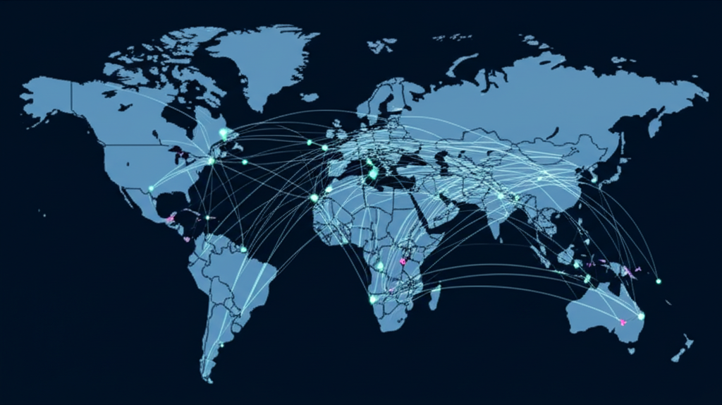 Technology network map