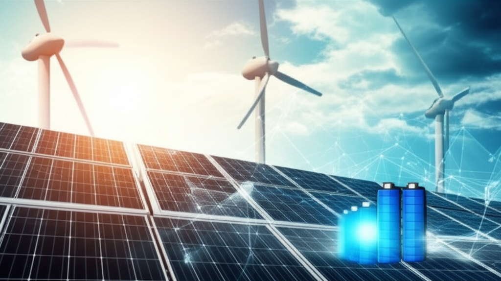 Clean energy background